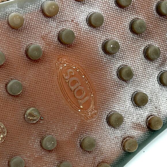 Tod’s Brown Suede Gommino Pebble Sole Chukka Desert Boots main image 10